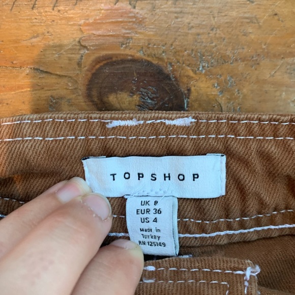 (166) TOPSHOP SKIRT - Picture 3 of 4